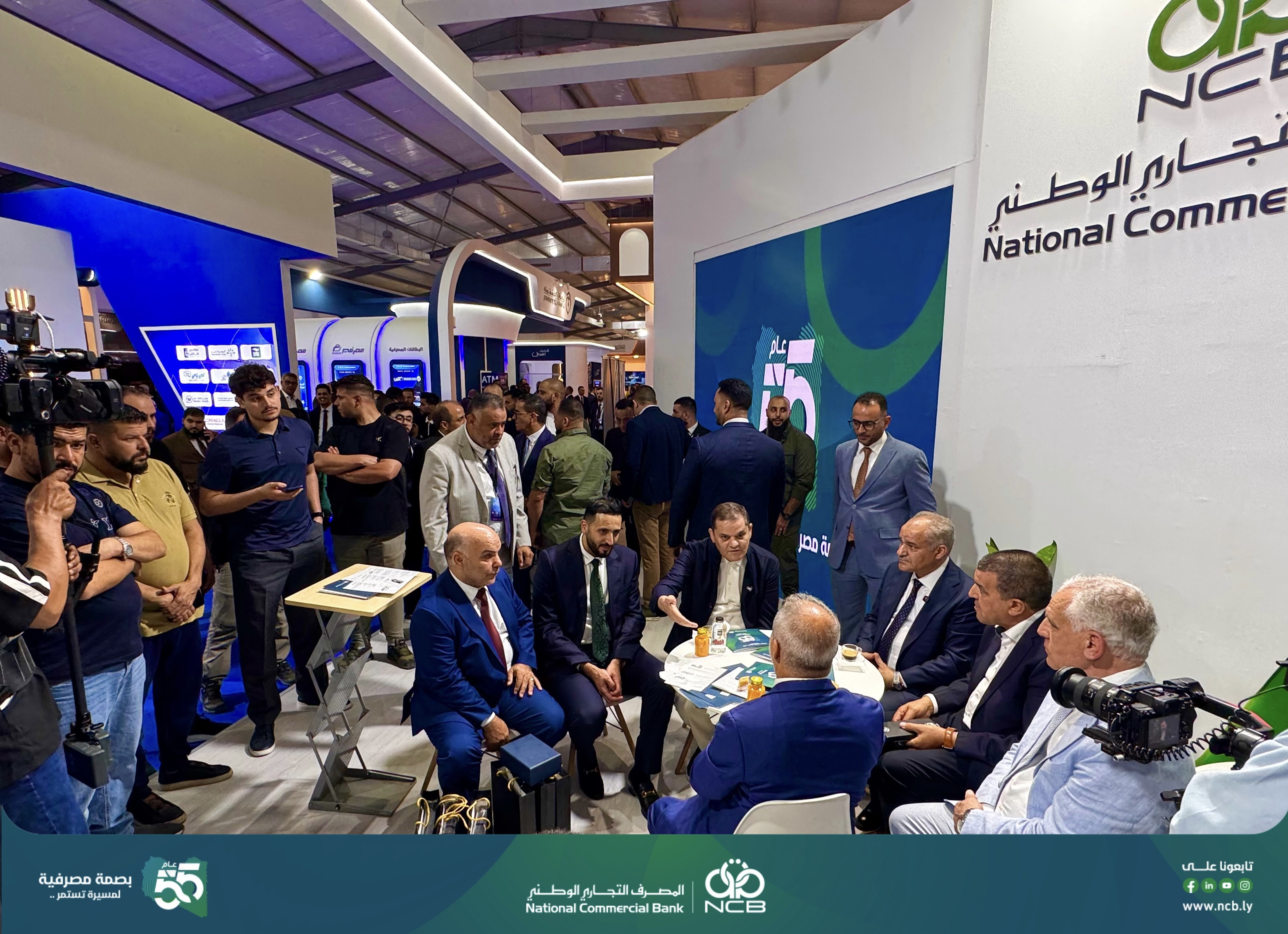 المصرف التجاري الوطني راعٍ ماسي لمعرض ليبيا صورة 13