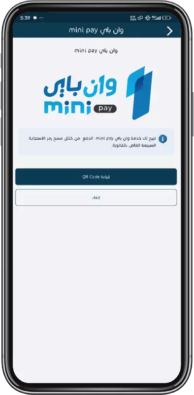 الدفع عبر وان باي ميني باي خطوة 4